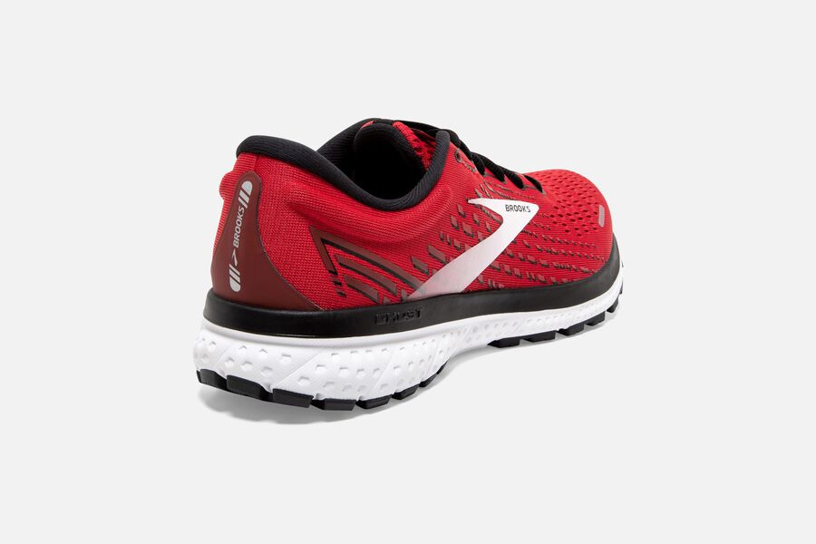 Brooks Ghost 13 Road Loopschoenen Heren - Rood/Wit - 059814FNM